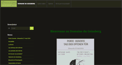 Desktop Screenshot of domaine-du-geissberg.fr