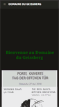 Mobile Screenshot of domaine-du-geissberg.fr